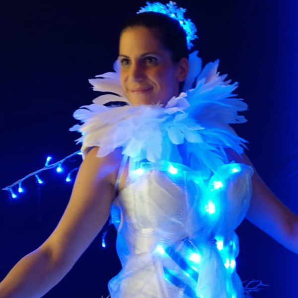 LED walking act and stilt character
