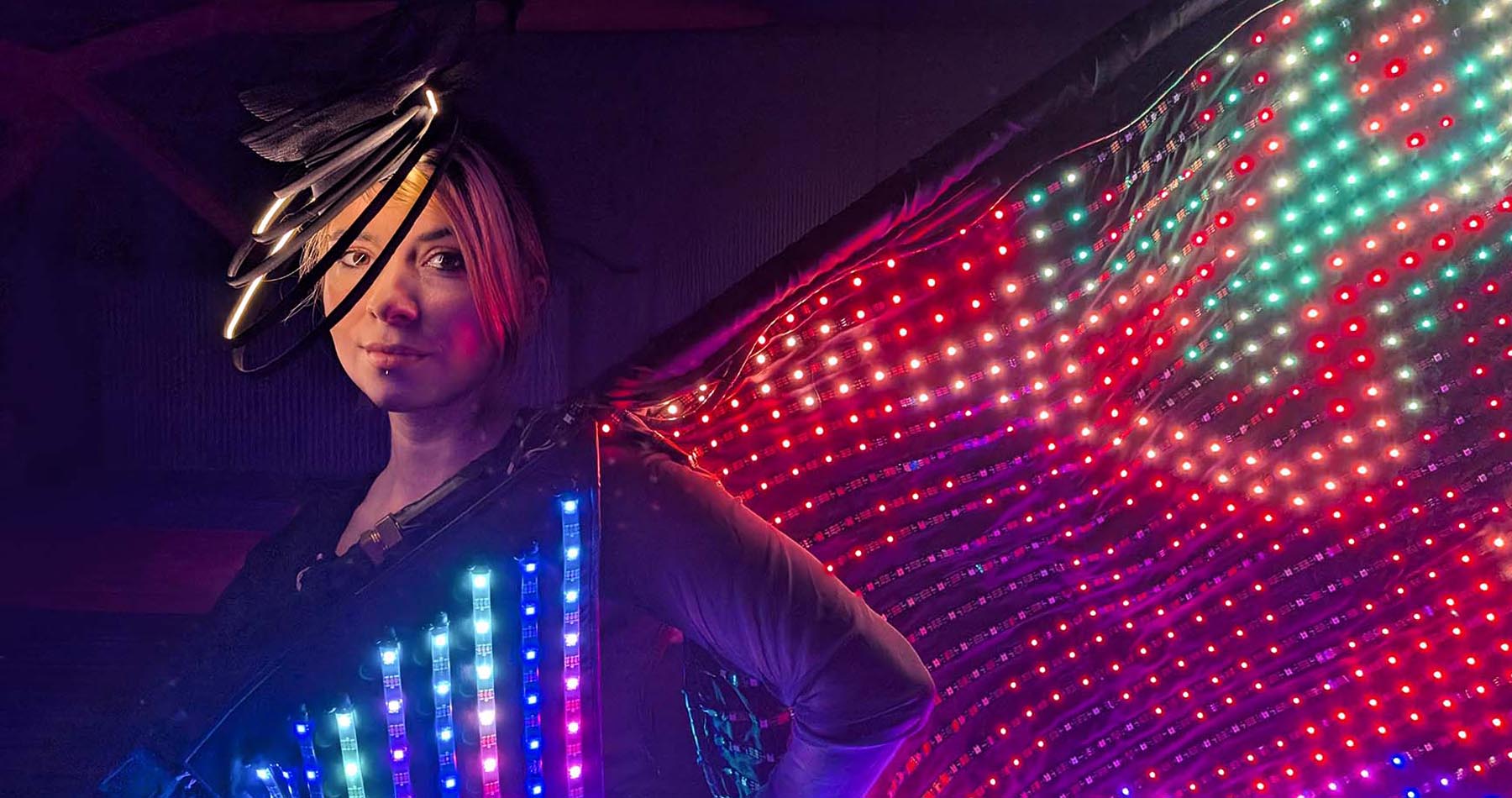 Individueller LED Walkact mit Logo